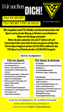 Stellenanzeige FSJ 20242025