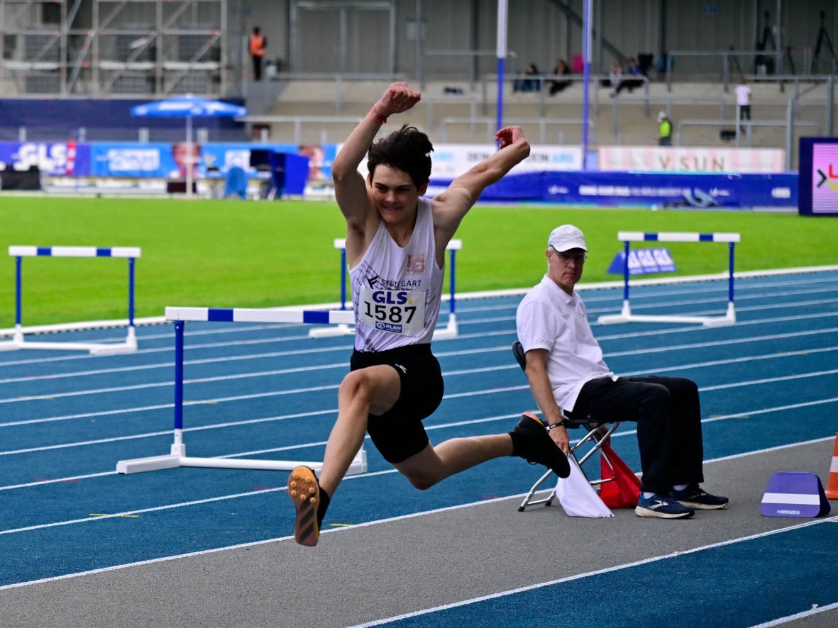 Felix von Balduin bei der U18-DM in Bochum (Foto: A. von Balduin)